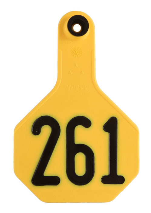 Special Order Y - Tex Numbered 2 - Piece Ear Tags, 25 ct - XUHQ - Medium - 8