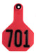Special Order Y - Tex Numbered 2 - Piece Ear Tags, 25 ct - XUHS - Small - 1