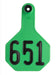 Special Order Y - Tex Numbered 2 - Piece Ear Tags, 25 ct - XUHQ - Medium - 3