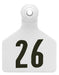 Special Order Z2 Tags - Stockman 2 - Piece Numbered Ear Tags, 25 ct - X1TC - Cow - 7