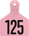 Special Order Z2 Tags - Stockman 2 - Piece Numbered Ear Tags, 25 ct - X1TC - Cow - 5