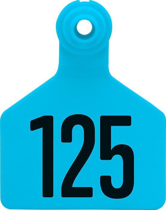 Special Order Numbered Z2 Two Piece Tags for Livestock, Large