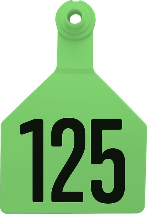 Special Order Numbered Z2 Two Piece Tags for Livestock, Large