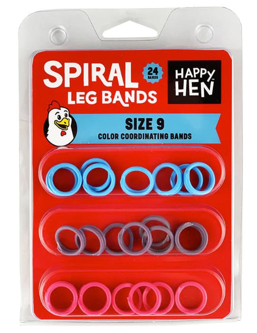 Spiral Leg Bands, 24 pk - Jeffers - Poultry Supplies > Poultry Supplies