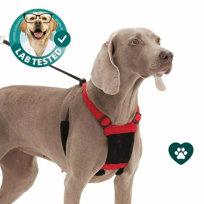 Sporn Non - Pulling Mesh Harness, Large/X - Large - Jeffers - Dog Supplies > Dog Apparel > Dog Collars, Harnesses, & Leashes