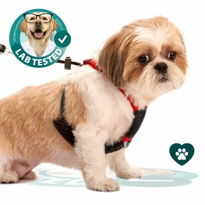 Sporn Non - Pulling Mesh Harness, Small - Jeffers - Dog Supplies > Dog Apparel > Dog Collars, Harnesses, & Leashes