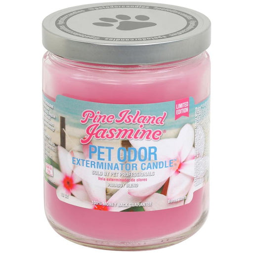 Pet Odor Exterminator Candle, Pine Island Jasmine, 13 oz - 13oz Pine Island Jasmine 