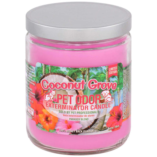 Pet Odor Exterminator Candle, Coconut Grove, 13 oz - 13oz Coconut Grove 