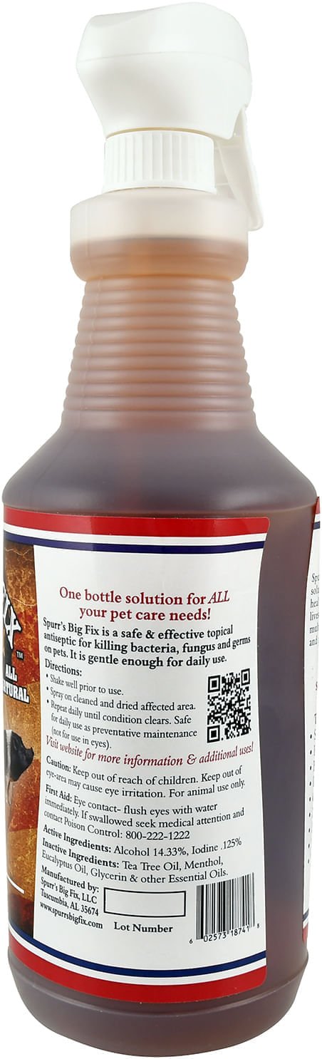 Spurr's Big Fix Antiseptic Livestock Spray - AABA2 - 32 oz - 8
