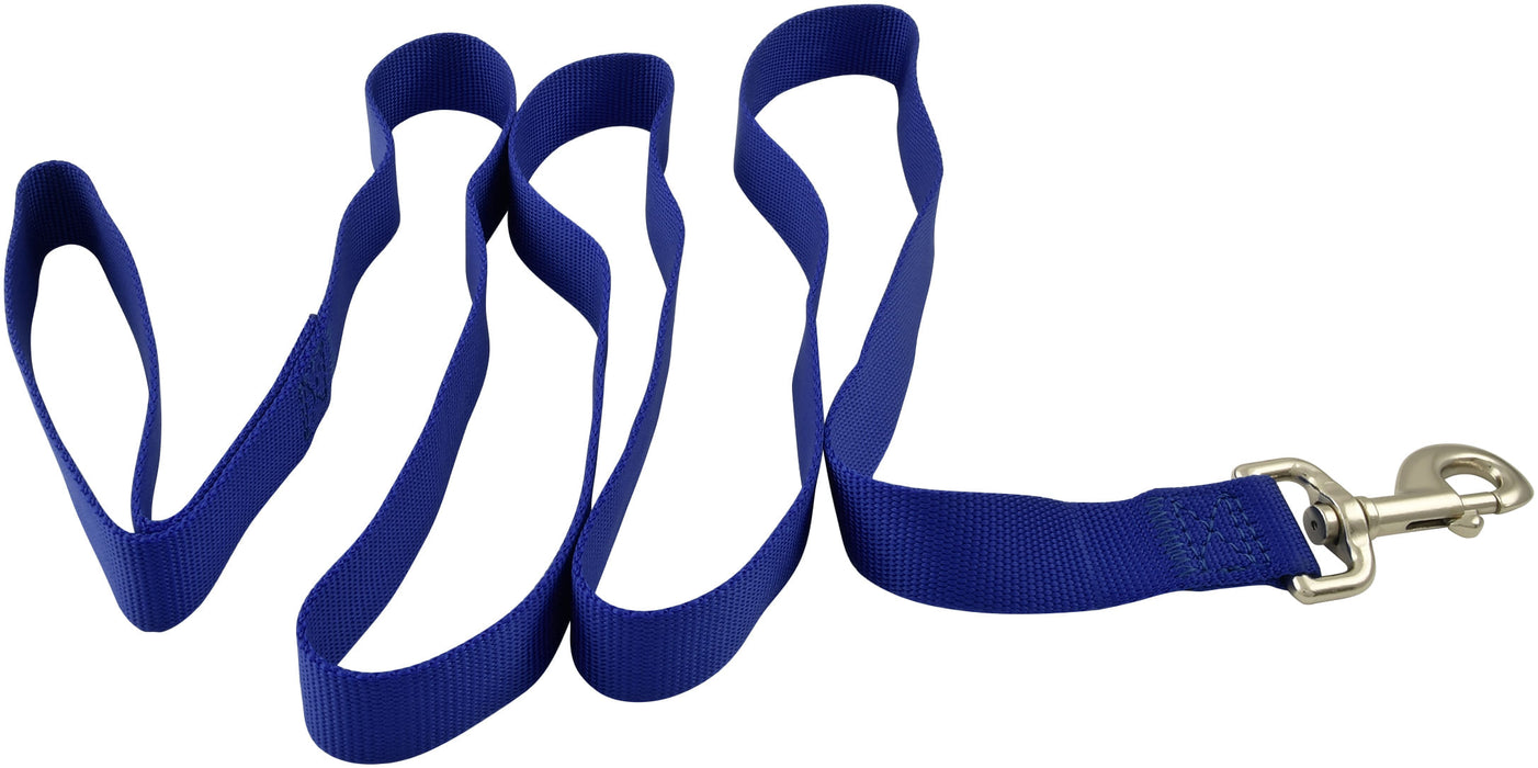 Nylon Dog Lead by Jeffers - Royal Blue  