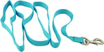 Nylon Dog Lead by Jeffers - Turquoise  