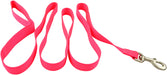 Jeffers 1" Nylon Dog Leash, 6' L - Hot Pink  