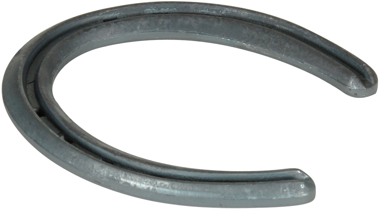 St. Croix Rim Lite Steel Horseshoes with Rolled Toe & Full Crease – Durable Farrier Shoes - SOLK - Size 0 - 1 Pair - 1