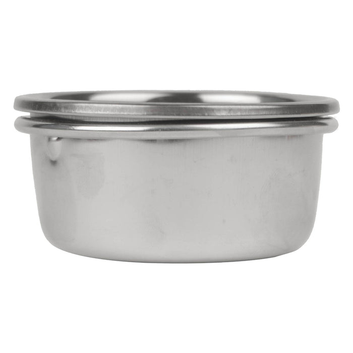 Stainless Steel Coop Cup with Clamp - Jeffers - Animal & Pet Supplies > Pet Bowls, Feeders & Waterers