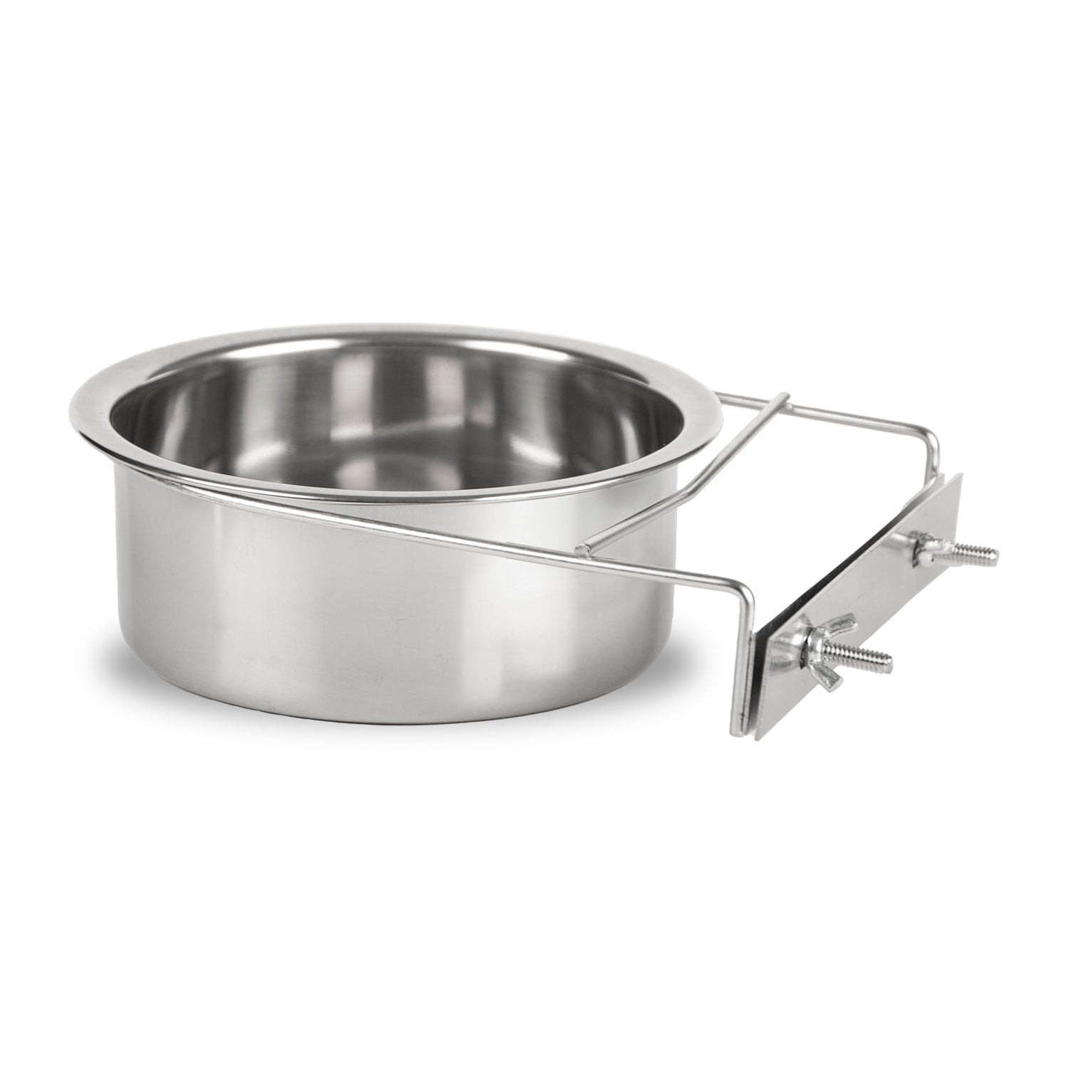 Jeffers® Stainless Coop Cup Bowl with Clamp
