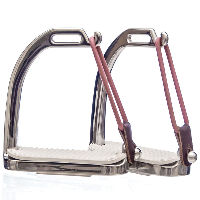 Stainless Steel Peacock Stirrups - Jeffers - Horse Supplies > Horse Tack > Stirrups