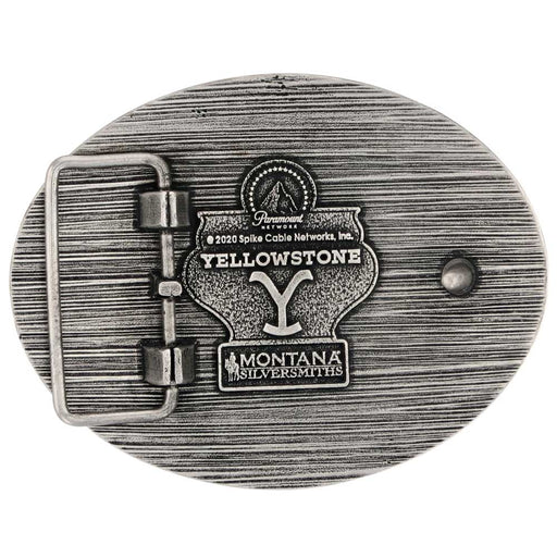 Strength of Yellowstone Attitude Buckle - Jeffers - Men > Men's Caps, Belts, Buckles