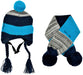 Stripe Dog Hat & Scarf Combo - Jeffers - Dog Supplies > Dog Apparel