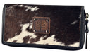 STS Cowhide Bi - Fold Zip Wallet - Jeffers - Horse Supplies > Riding Apparel & Accessories