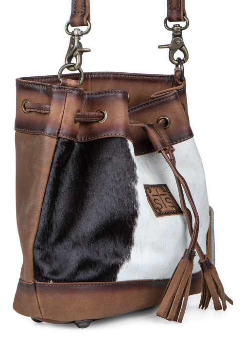 STS Cowhide Bucket Bag - Jeffers - Horse Supplies > Riding Apparel & Accessories