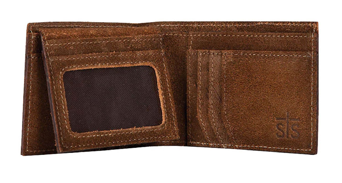 STS Men's Cowhide Bifold Wallet - Jeffers - Men > Men's Caps, Belts, Buckles