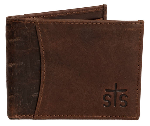 STS Men's Croc Bifold II Wallet - Jeffers - Men > Men's Caps, Belts, Buckles