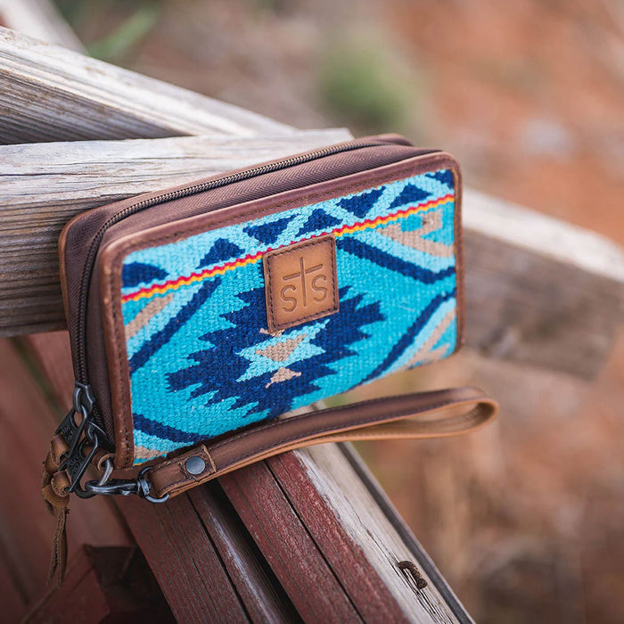 STS Western Mojave Sky Kacy Organizer Wristlet Wallet - Jeffers - Women > Accessories, Jewelry, Handbags