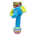 Stuffed Elephant Head Sensory Toy, 10" - KL22C - Blue - 10" - 1
