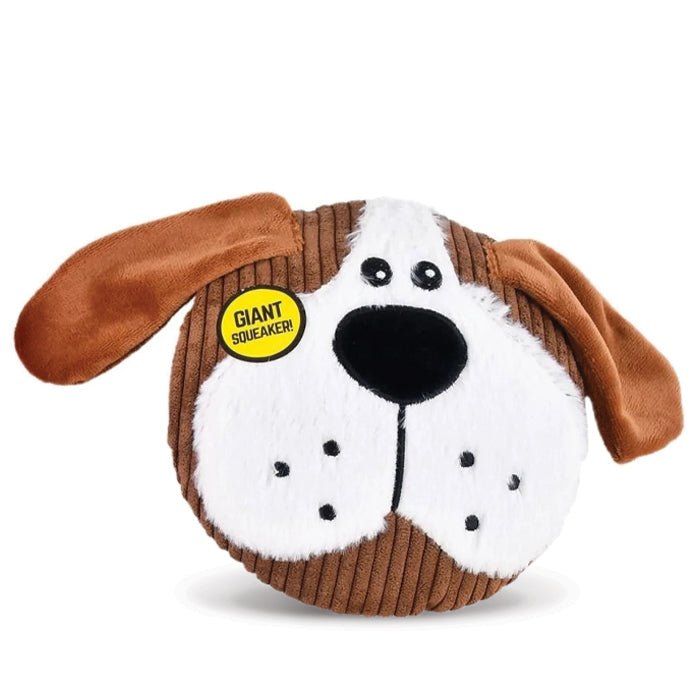 Sub - Woofers Stuffing - Free Flat Assorted Farm Animal Corduroy Dog Toy with Large Squeaker, Each - MRBI - Assorted - 1 Count - 2