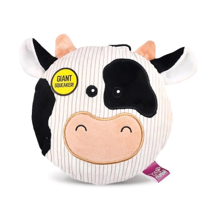 Sub - Woofers Stuffing - Free Flat Assorted Farm Animal Corduroy Dog Toy with Large Squeaker, Each - MRBI - Assorted - 1 Count - 3