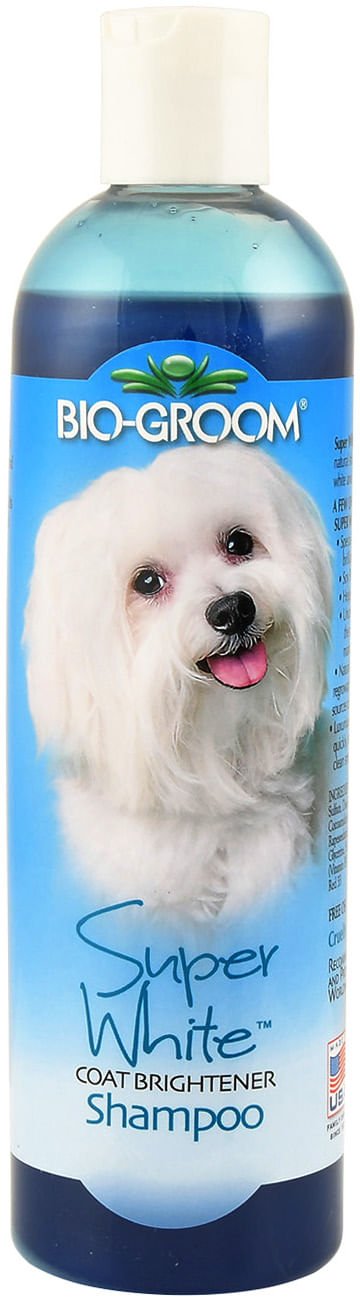 Super White Brightener Shampoo for Dogs, 12 oz - 30BA - 1