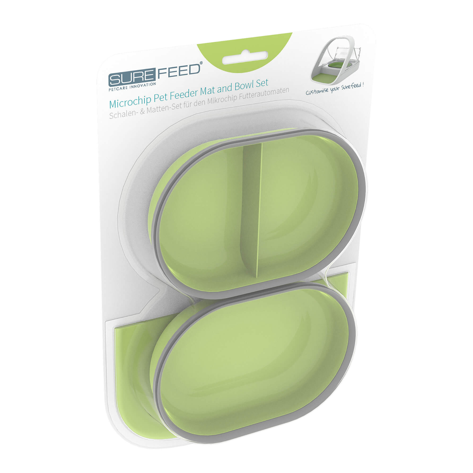 SureFeed Microchip Pet Feeder Mat and Bowl Set — Jeffers