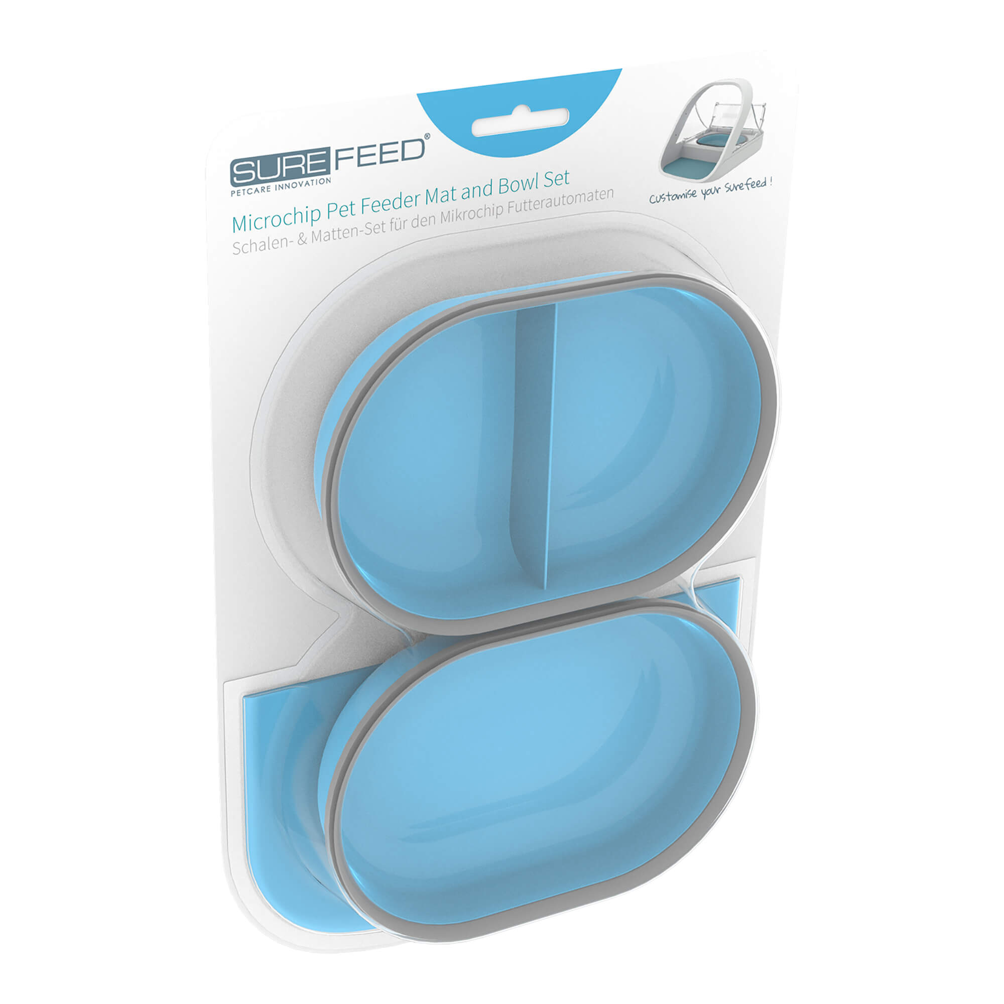 SureFeed Microchip Pet Feeder Mat and Bowl Set — Jeffers
