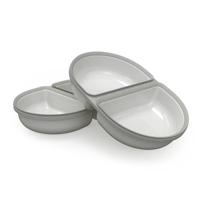 SureFeed Split Bowl for Microchip Pet Feeders - 010MER-211682 - Grey - 2 ct - 7