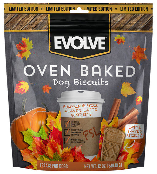 Evolve Limited Edition Pumpkin Spice Latte Biscuits -   