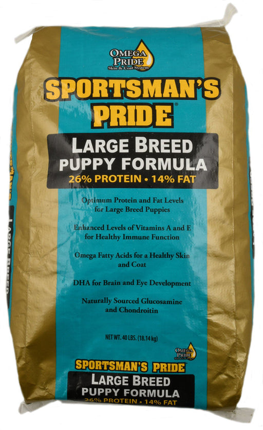 Sportsman's Pride Large Breed Puppy Formula, 40 lb -   