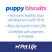 Puppy Biscuits, 56 oz - 56oz Chicken, Beef, Vegetable Bag