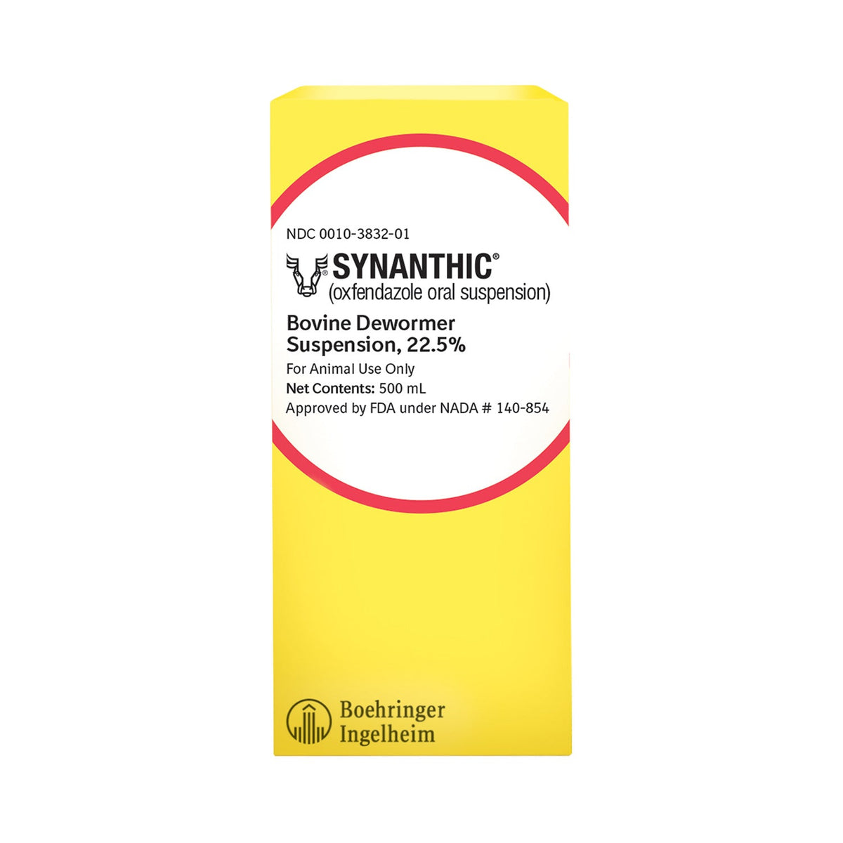 Synanthic Bovine Dewormer Suspension (for cattle) 22.5% — Jeffers