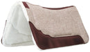 Synergy Contoured EVA Sport Foam Wool Saddle Pad, Merino Wool - WLC1CN - 1