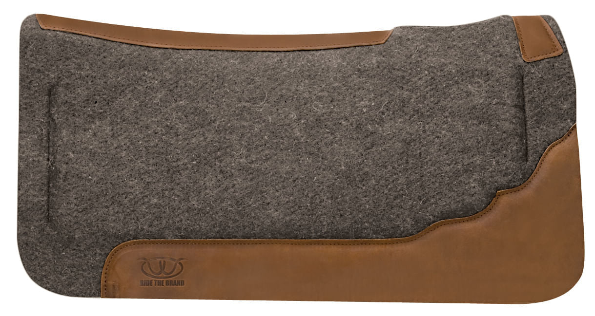 Synergy Contoured EVA Sport Foam Wool Saddle Pad - WLC1CM - 2