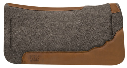 Synergy Contoured EVA Sport Foam Wool Saddle Pad - WLC1CM - 1