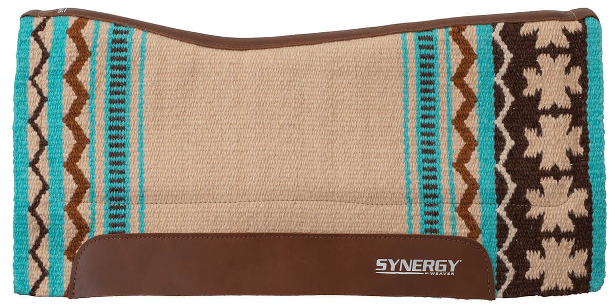 Synergy Contoured Performance Clover Saddle Pad - Jeffers - Horse Supplies > Horse Tack > Saddle Pads & Blankets