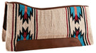 Synergy Contoured Performance Mojave Saddle Pad - WLC2FF - Black/Red Clay - 6