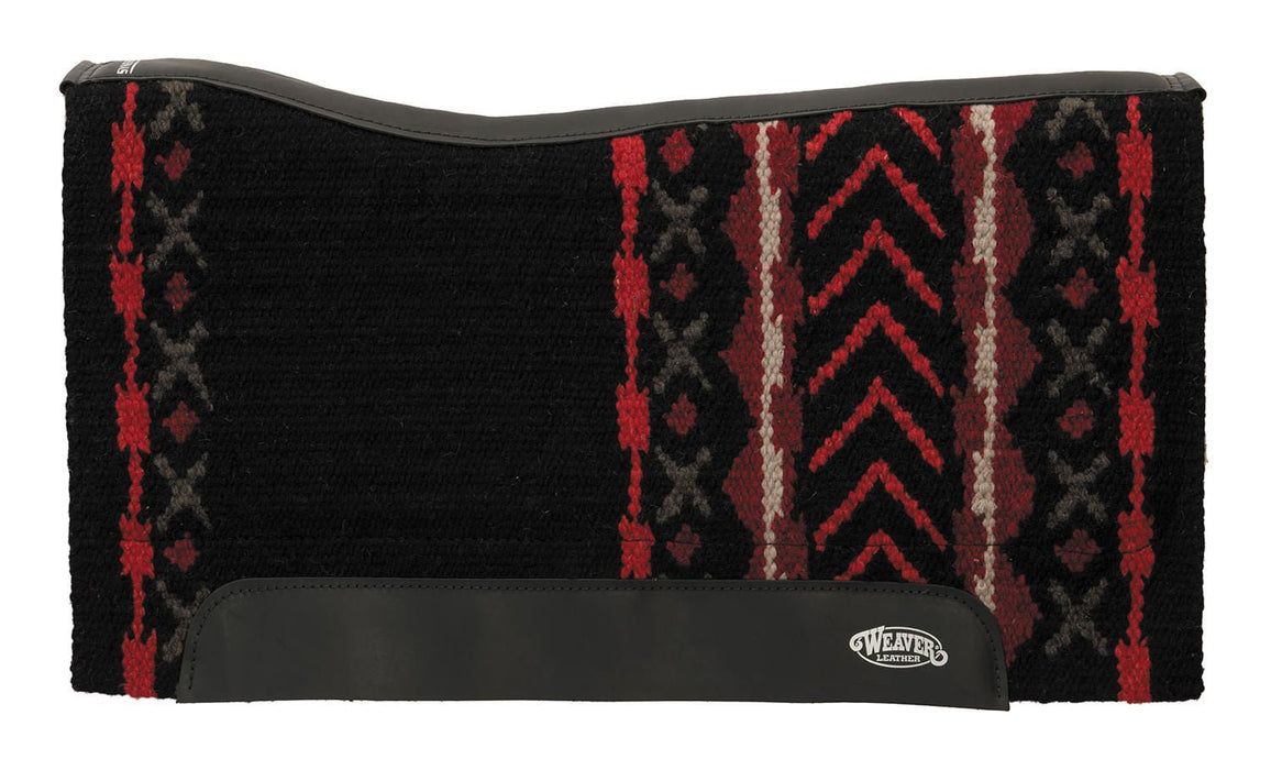 Synergy Contoured Performance Mojave Saddle Pad - WLC2FF - Black/Red Clay - 2