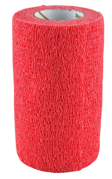 3M Vetrap Bandage, 4" - Red Single Pack 