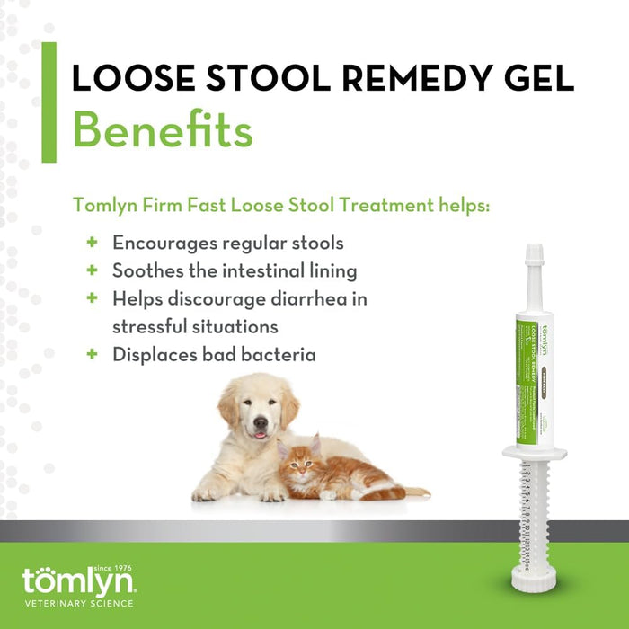 Firm Fast - Loose Stool Remedy for Dogs & Cats, 15cc Gel