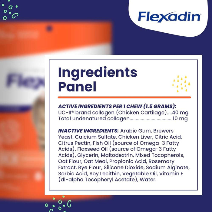 Flexadin Cat Chews with UC-11 for Joint Support, 30 ct