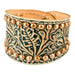 Tan Floral Cuff with Copper Spots - Jeffers - Horse Supplies > Riding Apparel & Accessories