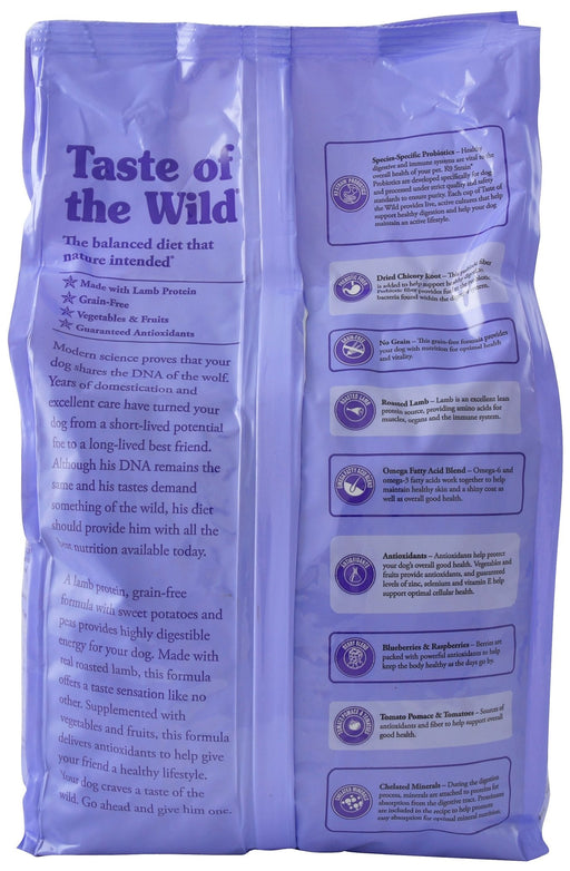 Sierra Mountain Taste Of The Wild Nutrition Taste Of The Wild