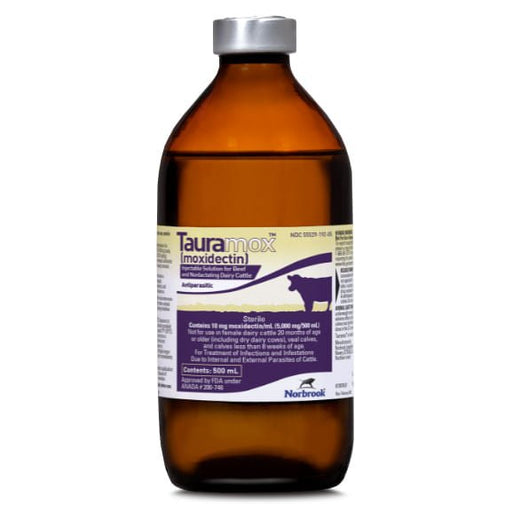 Tauramox Injectable Solution, 500 mL (moxidectin) - Jeffers - Animal Health & Wellness > Medicine